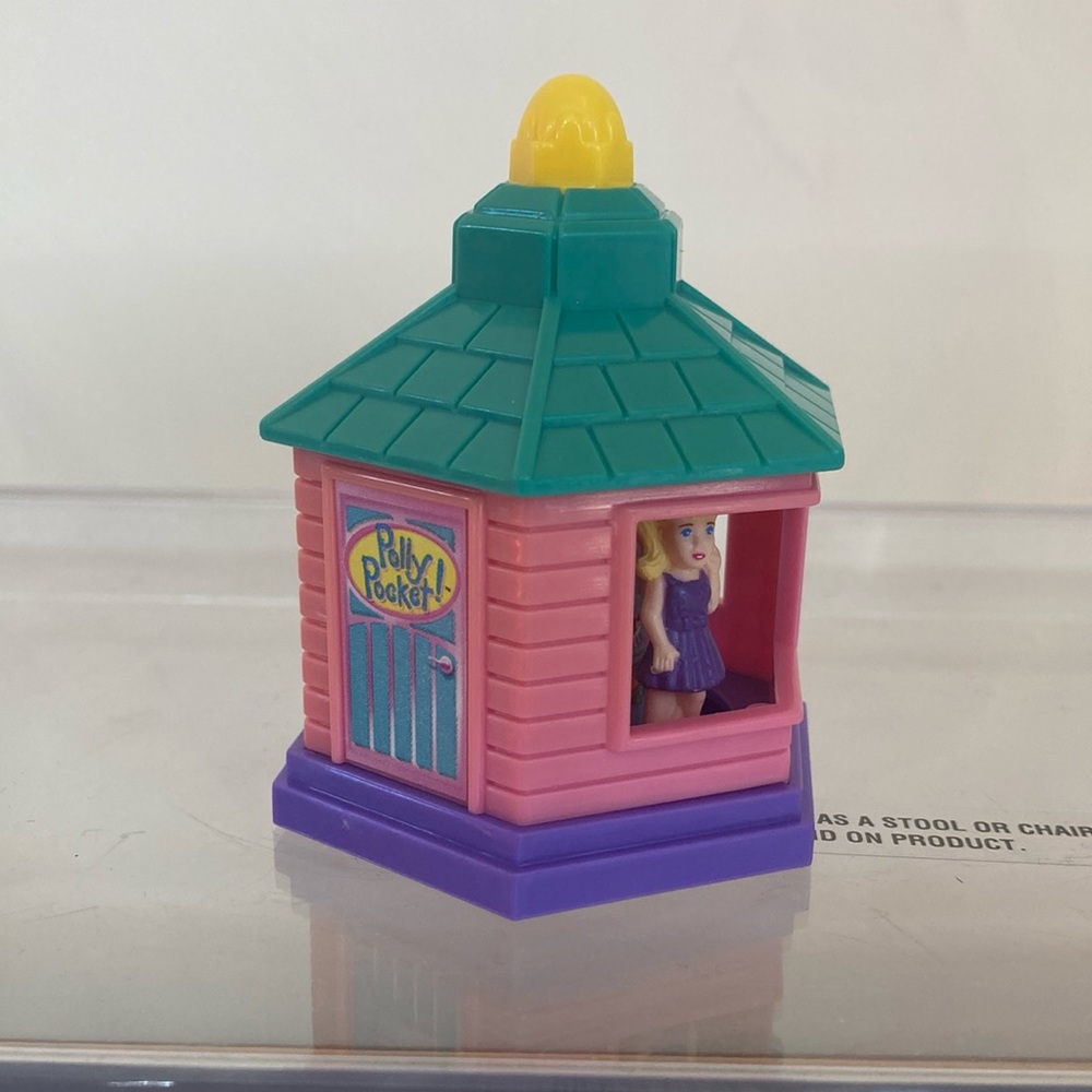 Vintage 1999 Polly Pocket Subway Kids Meal Toy